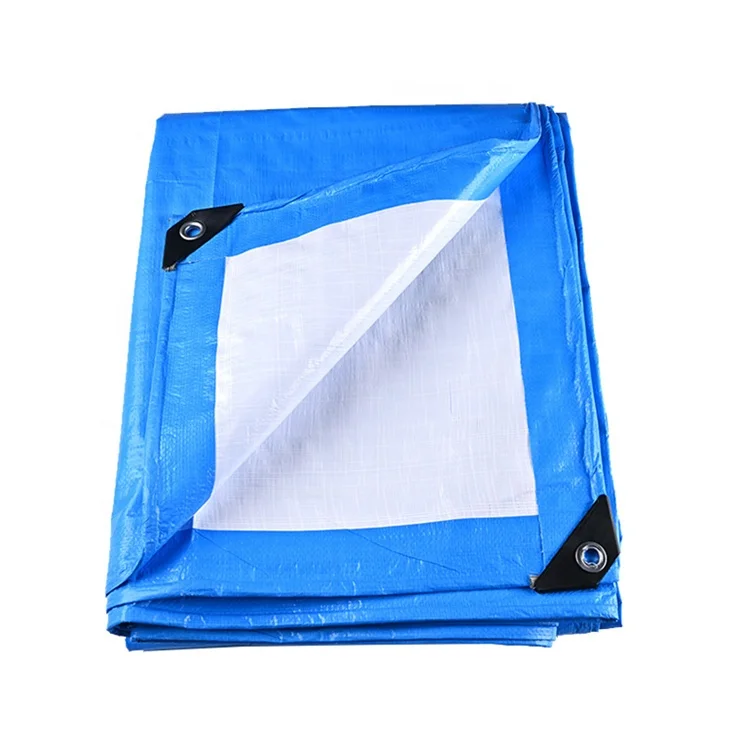 60gsm-300gsm orange waterproof sun protection cover PE tarpaulin roll sheet