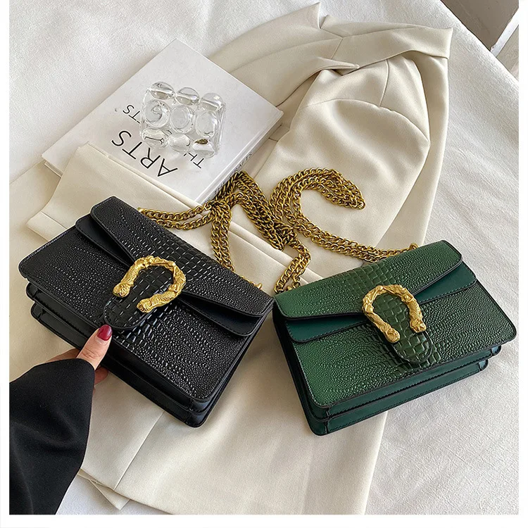 Wholesale Custom Chain Purses Classic Clutch Shoulder Bag  Small Crossbody Designer Handbag for Women