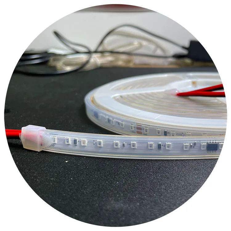 smart smd2835 120leds dc12v 1903 IC single color running water programming pixel magic blue white led strip lights