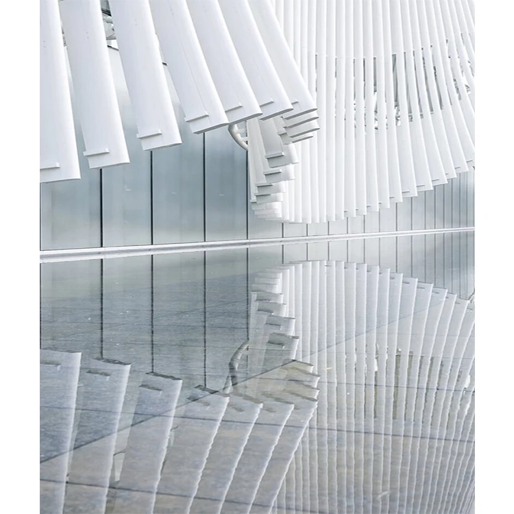 Customize aluminum facade special tube