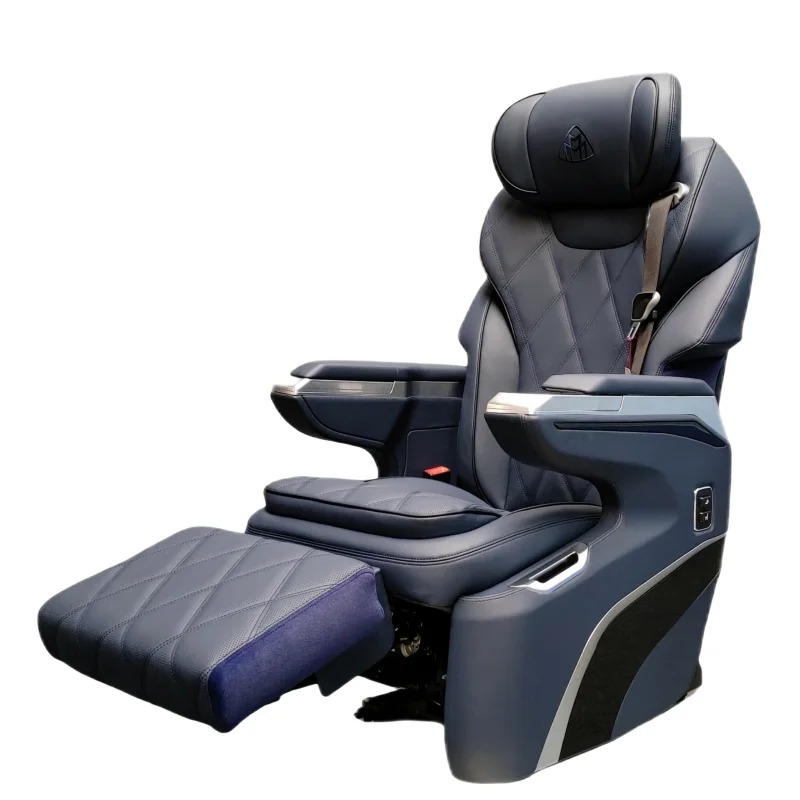 KIMSSY Adjustable Van Seat Bed With 180 Degree Recliner Backrest RV Seat Caravan Seats Bestselling