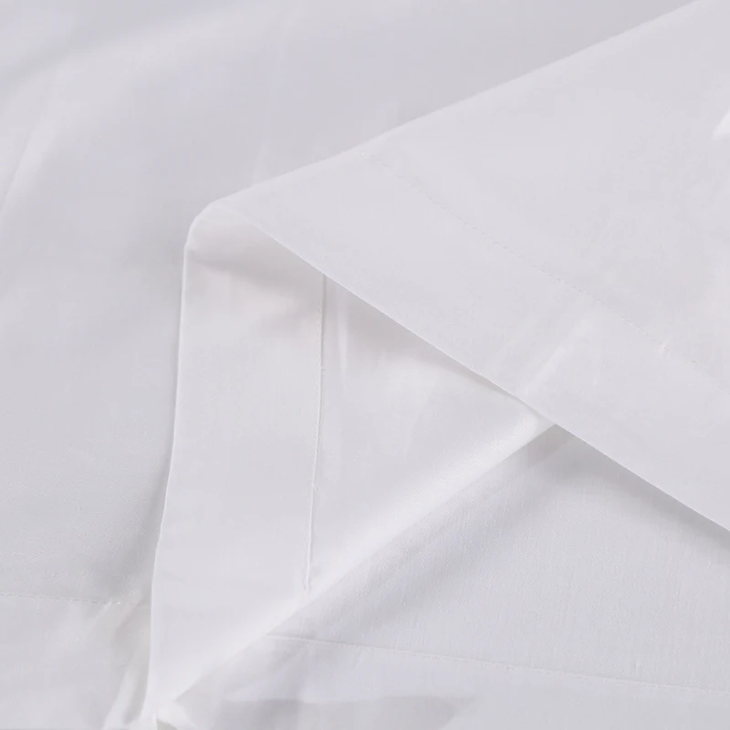 Custom 200Tc-1000Tc Satin Hotel Sheets 5 Star Luxury Flat Bed Linen for Hotel Bedding Sets
