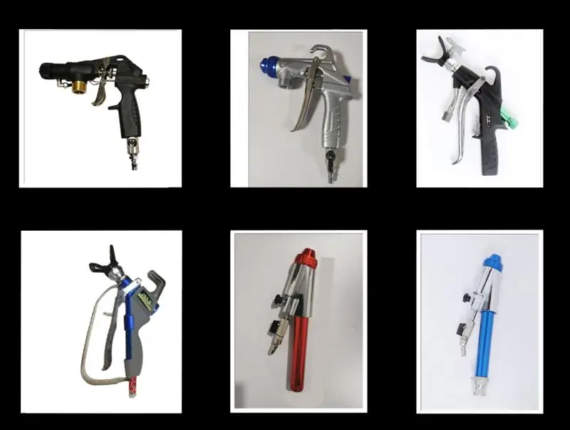 Airless paint spray gun