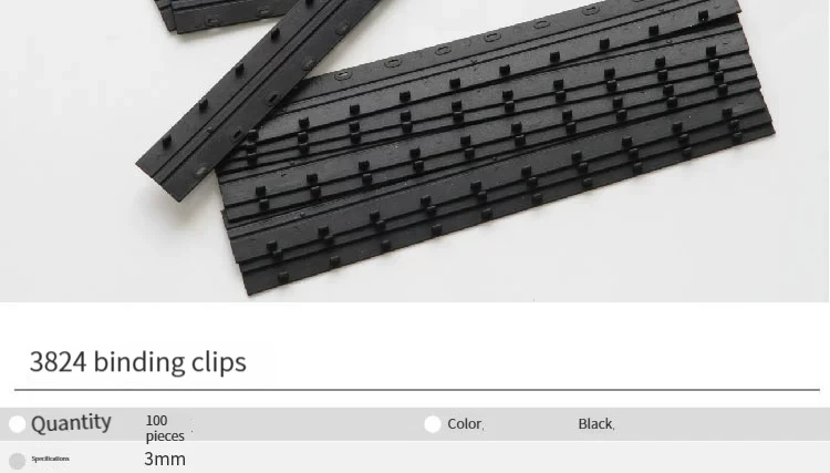 Deli 14740 binding clamp strips 100 pieces High Quality