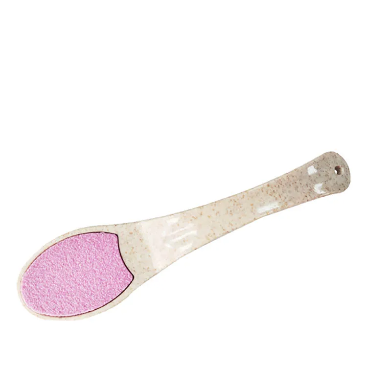 Good selling Professional Wheat Straw Handle Hard Dead Skin feet Callus Remover Pedicure Rasp Sanding Foot File