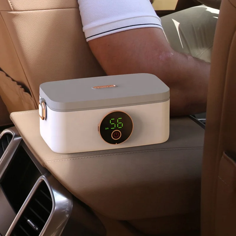 Household Electric Portable Heating Food Warmer Rice Container Dinnerware Sets for self heating electric lunch box