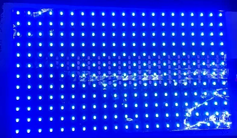 SMD 5050 CRI95 + 1-светодиодная панель RGBW Заводская Продажа прямые светодиодные модули световые полосы 144 светодиоды/шт. 60 Вт/шт размер 24*48 см