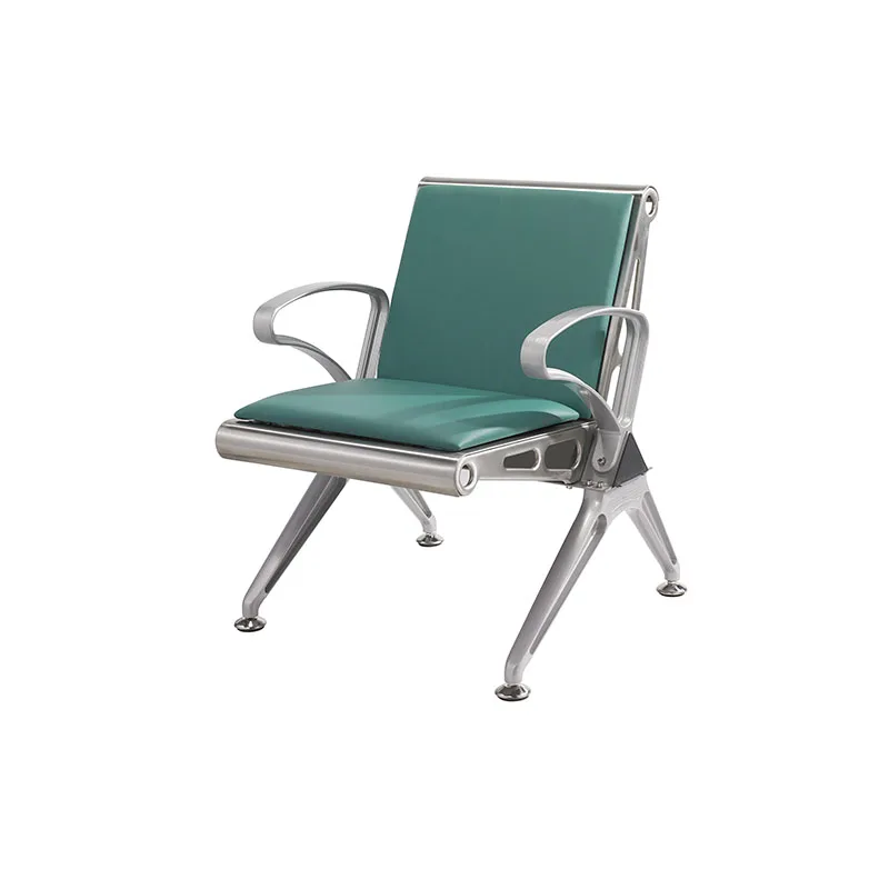 High Quality Waiting Chair Supplier Airport Seating Public Pu Foam Chinese Waiting Bench For Hospital Metal