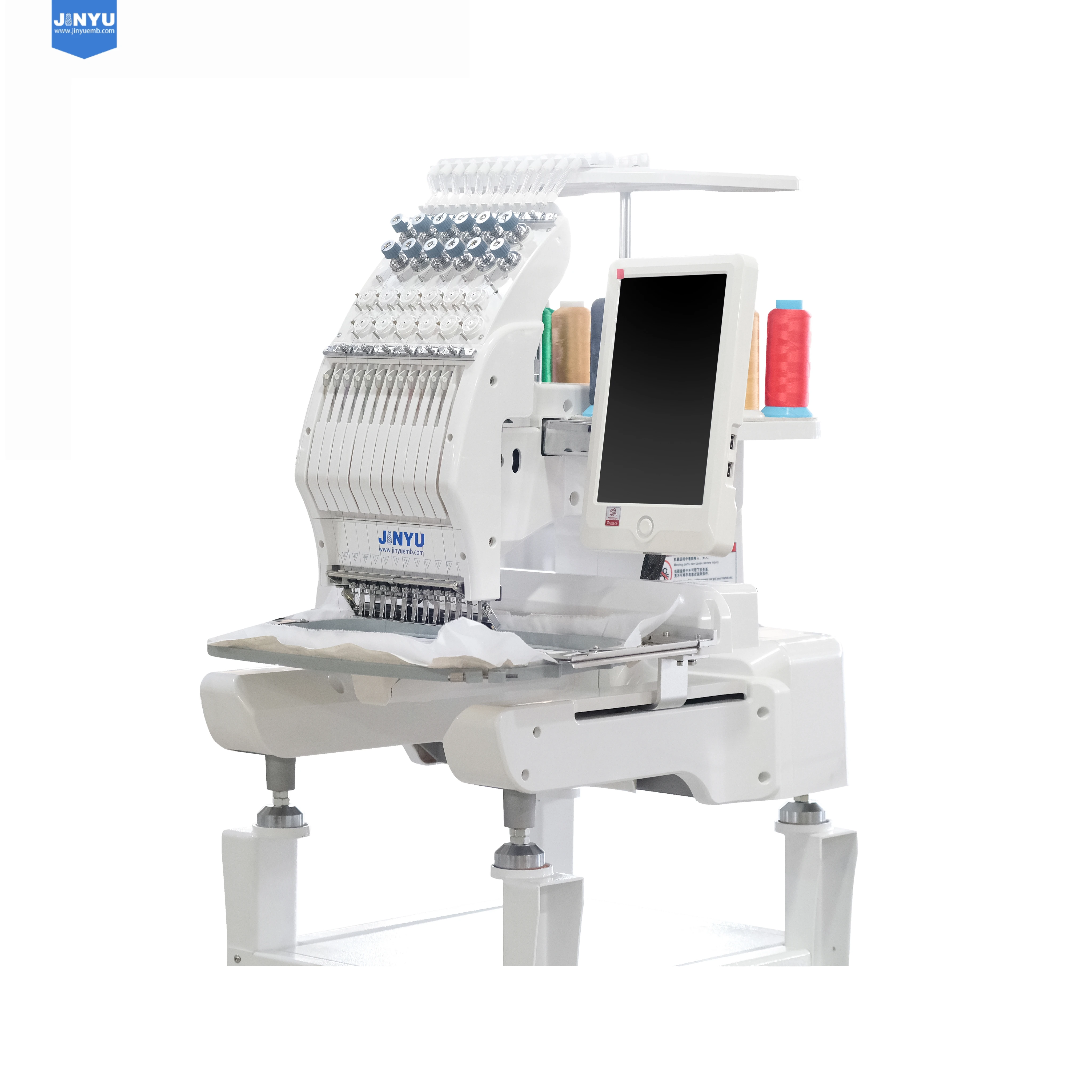 JCH-1201home промышленная вышивальная швейная машина с одной головкой компьютеризированная машина для вышивки футболки шляпы