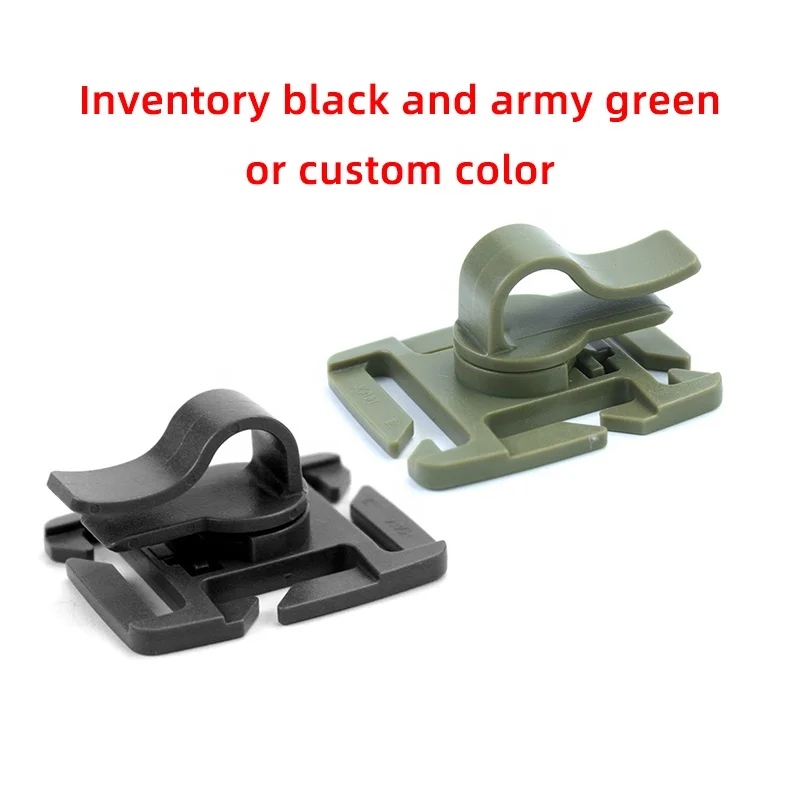 Hose Clamp Water Pipe Clamps Hydraulic Hose Clamp  Outdoor Mountaineering Water Bag Tube Trap Plastic Hose Connector With Clips