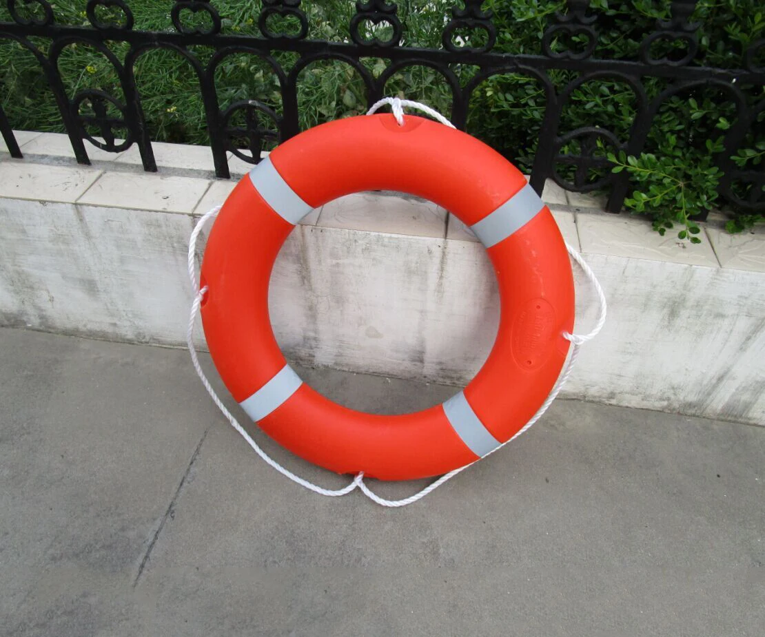 MT-LB1 Factory Supply  SOLAS Approved Marine Reflective Rescue Life buoy Ring for water Security