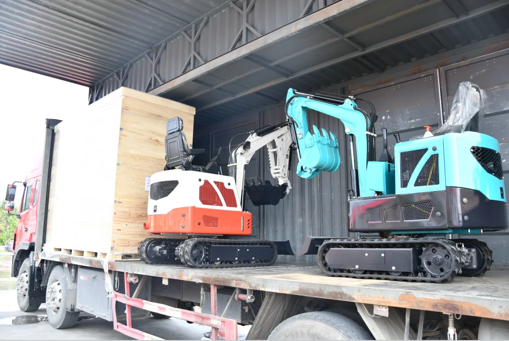 Hydraulic Digging Small Digger 0.6 Ton Garden Machine EPA/EURO Mini Crawler Excavators