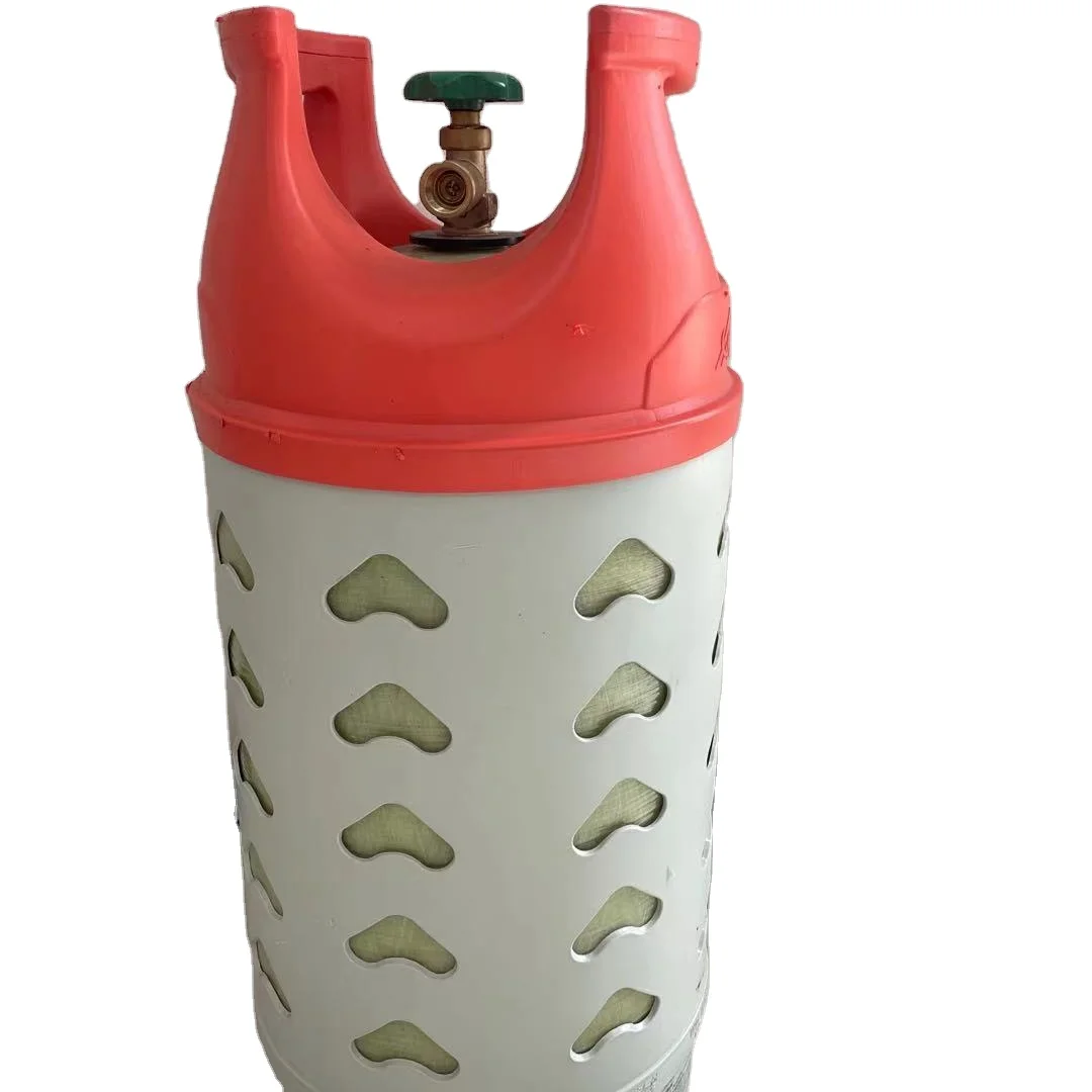 Top Sale composite lpg opd gas bottle 7.5kg Iraq lpg cylinder With Valve