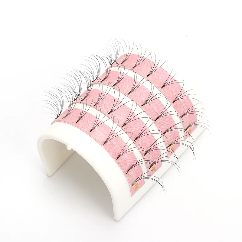 20 mm soft short premade volume eyelash extensions premade fans korean pbt lash