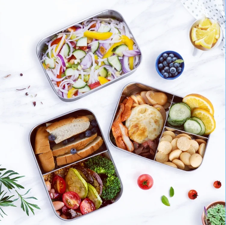  Ланч-бокс из нержавеющей стали 304 Bento
