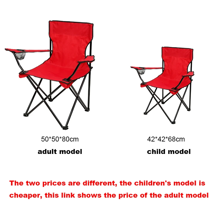 K&B wholesale lightweight portable Folding camping chair outdoor fishing picnic camp stool chair