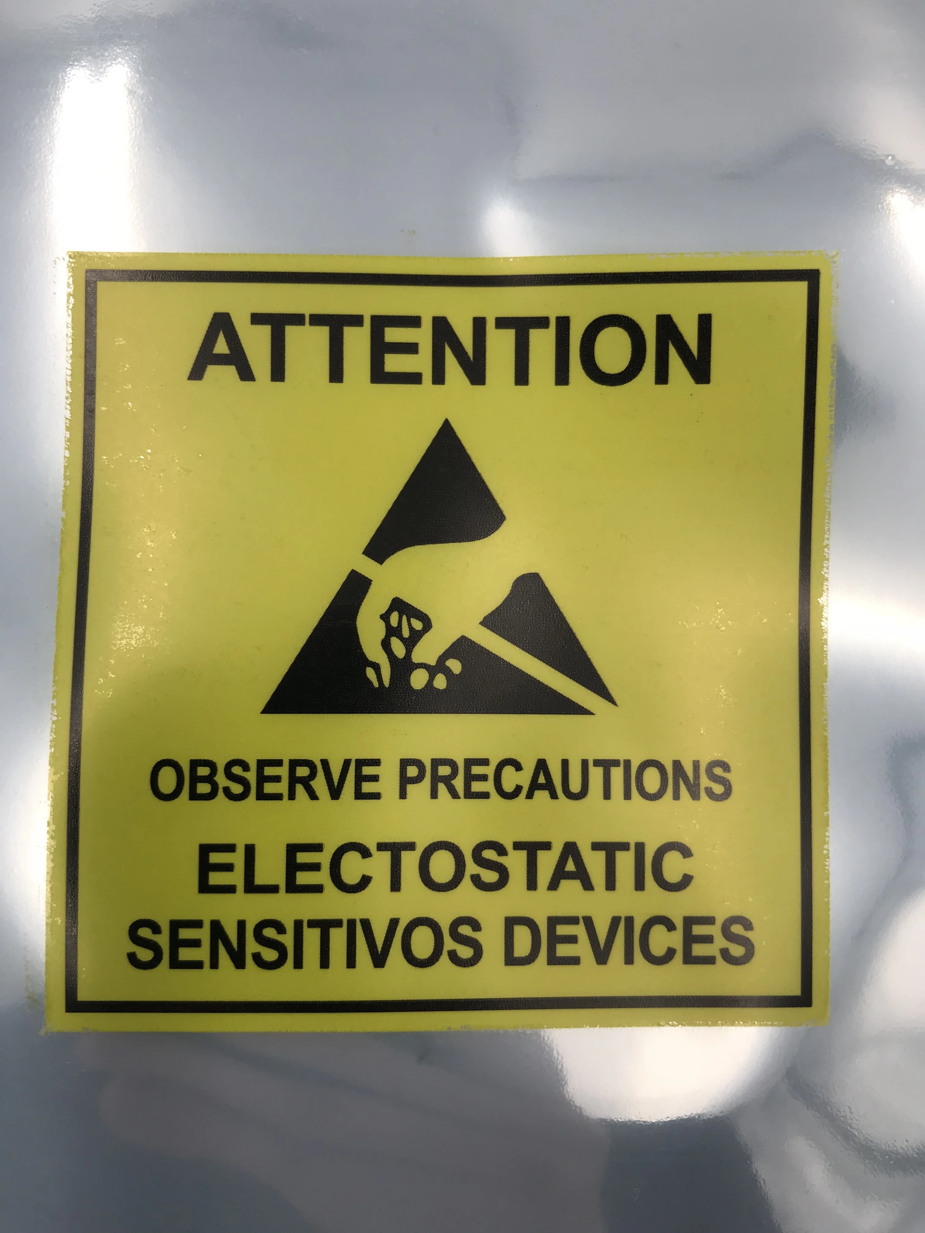 ESD Zip Lock Bag / ESD Bag / Anti-static Shielding Bag Electronic Offset Printing SK Antistatic CPP Zipper Top Accept 10e6-10e9