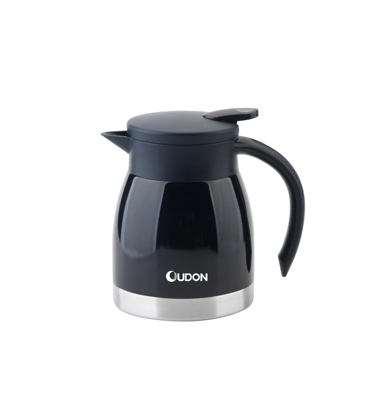 Amazon Hot Sale 5sizes set Coffee Pot Double Wall Stainless Steel Vacuum Insulated Coffee Thermos Hot Water Tea Pot