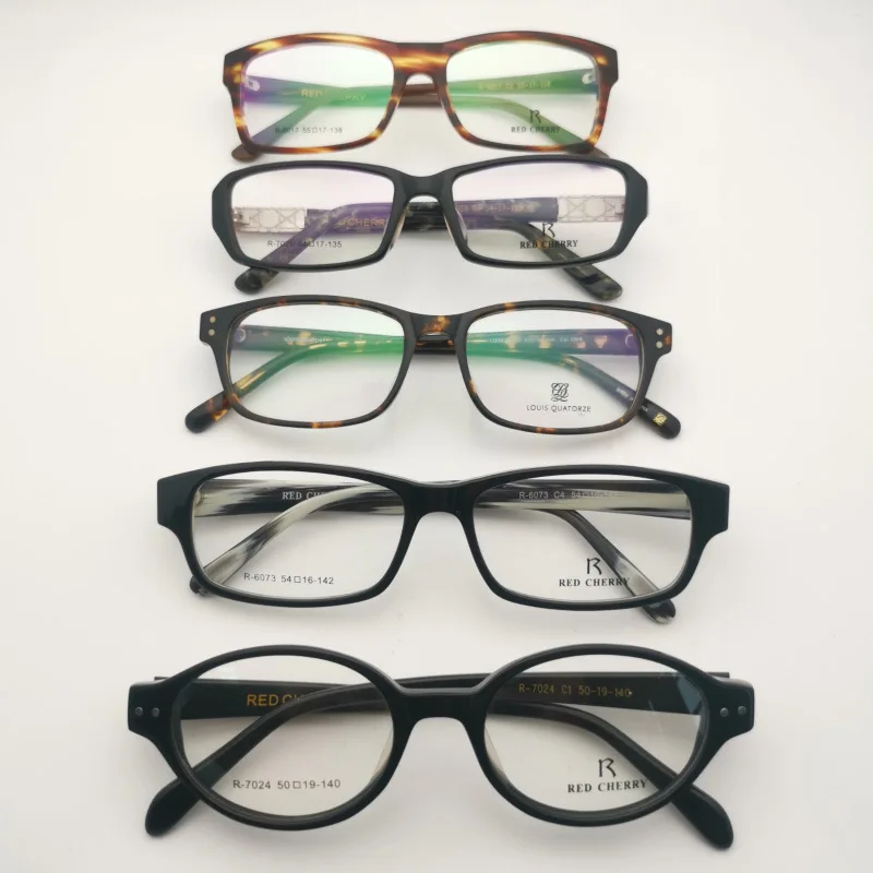 Wholesale Foreign Trade Clearance Sale Mix Colors Acetate Eyeglasses Frame Square Optical Frames