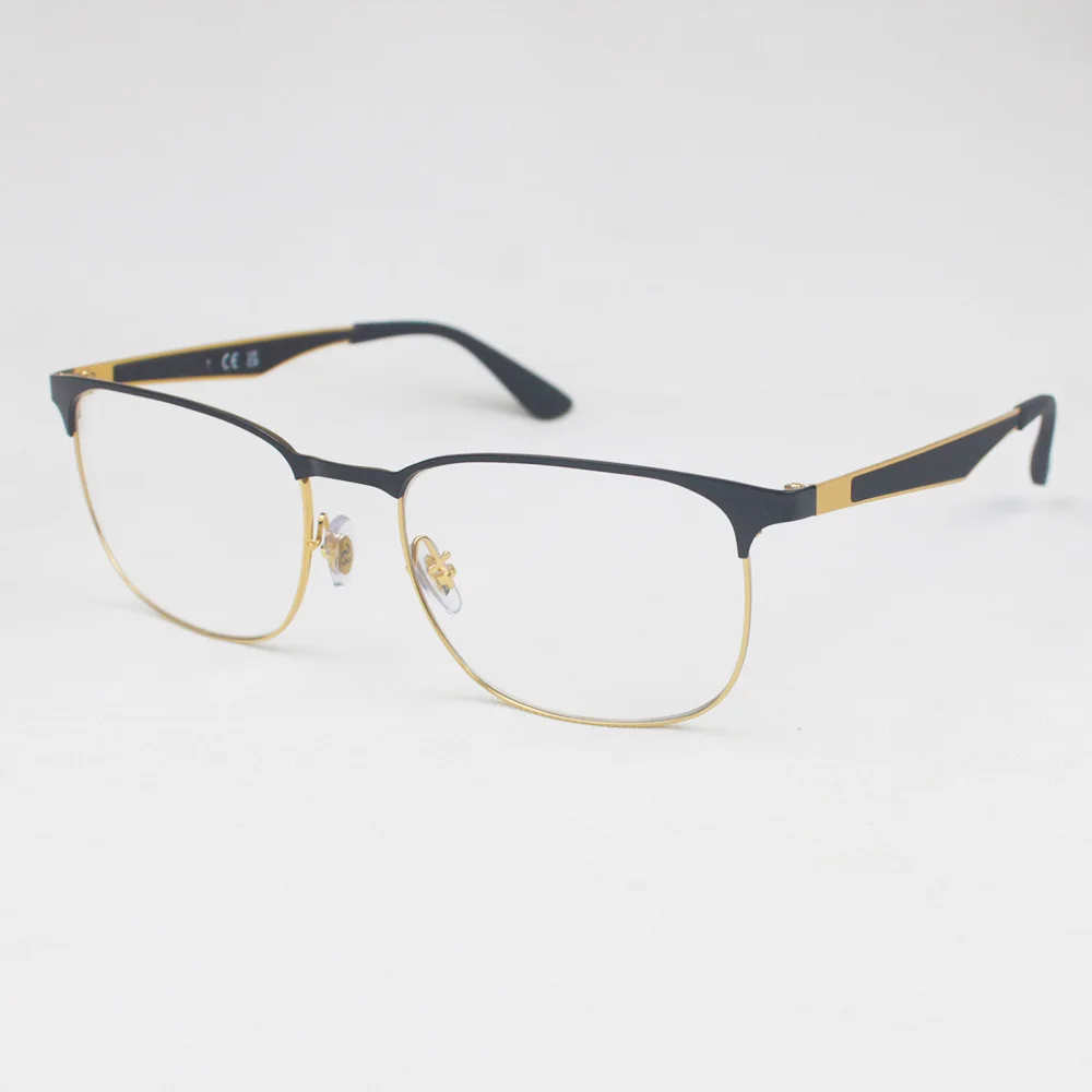 2024 Luxury Brand American Designer Luxury Eye Glasses R Famous Brands Eyeglasses Custom Logo Metal Optical Frames for Men