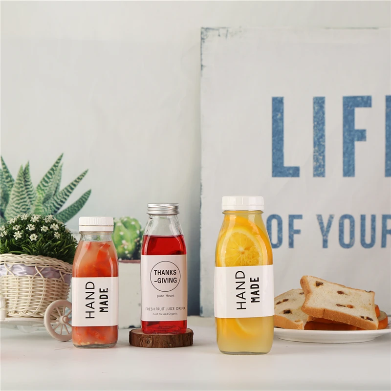 
Wholesale Price Kombucha Bottles Sugar Cane Juice Bottle Beverage Glass Bottle 350Ml 