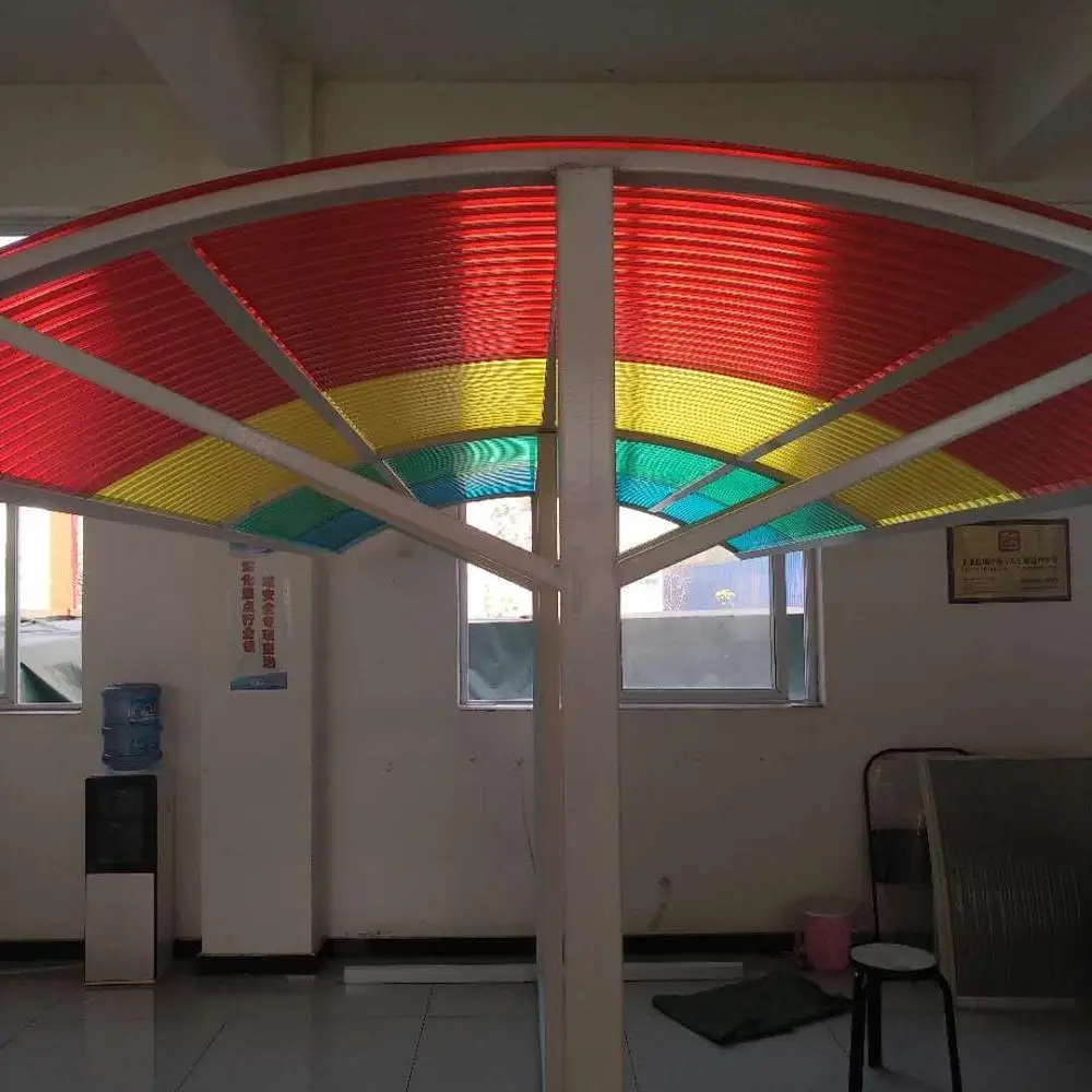 Поликарбонатная жесткая красоты лист/100% Bayer & Sabic смола/10-летнюю гарантию