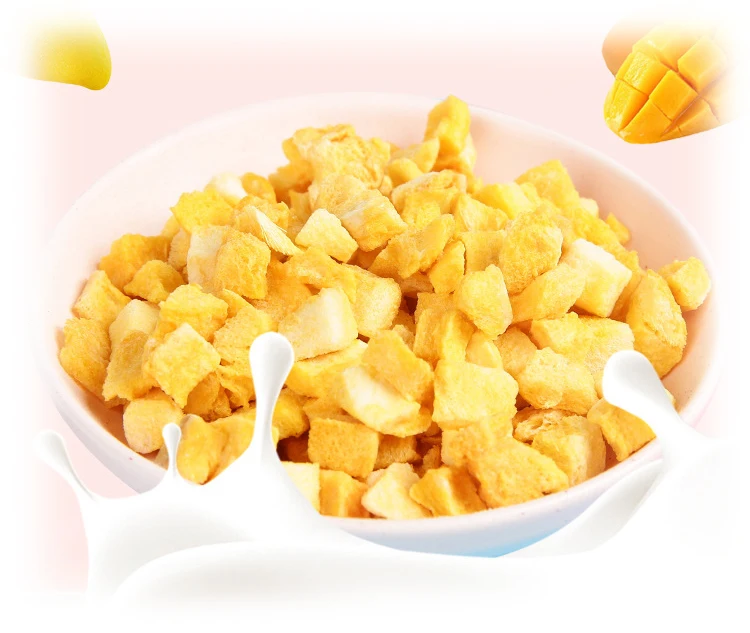 Freeze dried mango powder Freeze Dried Mango dice FD mango slice