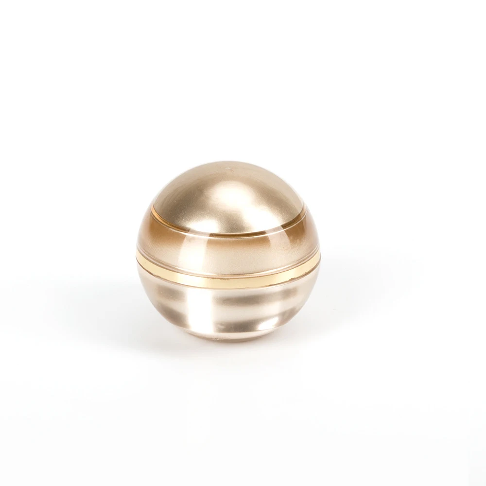 5 г мини-банка в форме золотого шара пустые косметические пластиковые банки маленькая банка для крема лица контейнер бальзама губ ухода за кожей