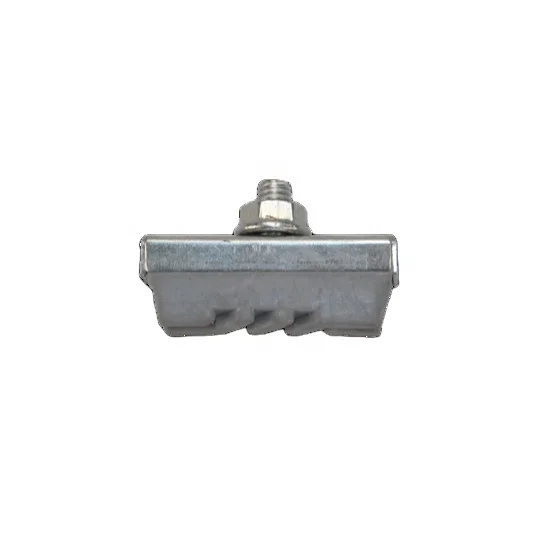 Mountain bike rubber V brake pad bicycle brake shoes for 1 pair packing 72 mm