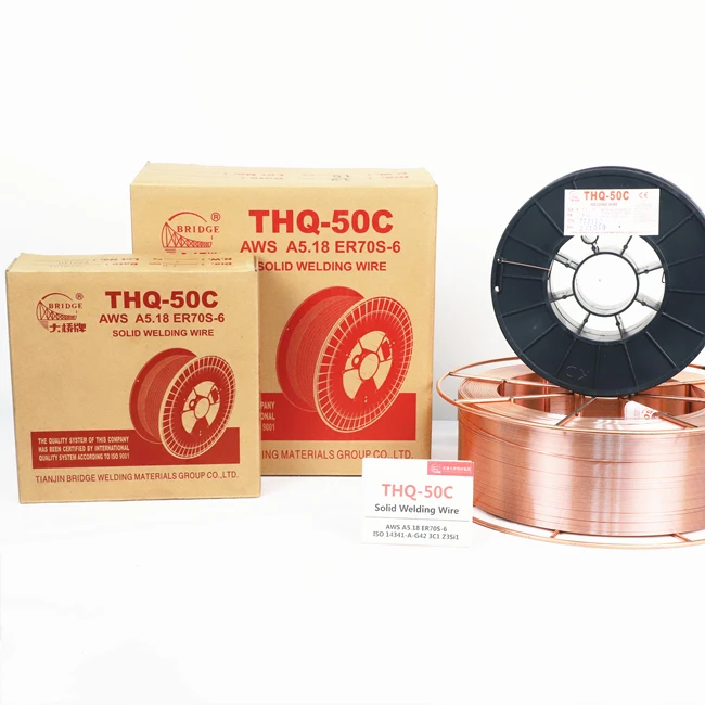  Тяньцзинь мост брендовая сварочная проволока омедненная THQ-50C AWS