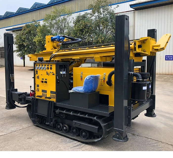 Kaishan KW180 Water drill 180m DTH Borehole 115-202mm water well drilling machine in stock
