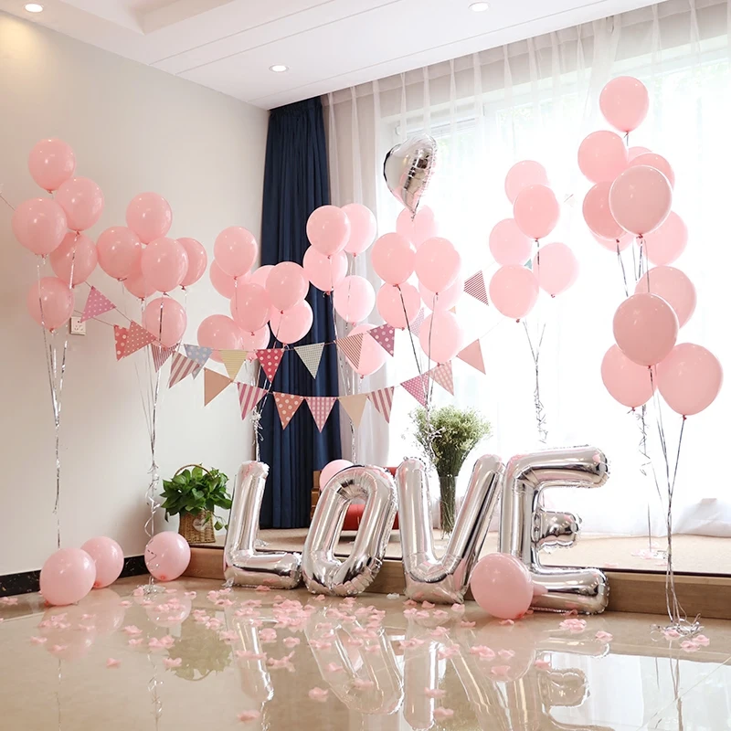 18 Inch Macarons Latex Balloon Color Mixed Round Balloons For Wedding Party Decorations Fiesta Decor