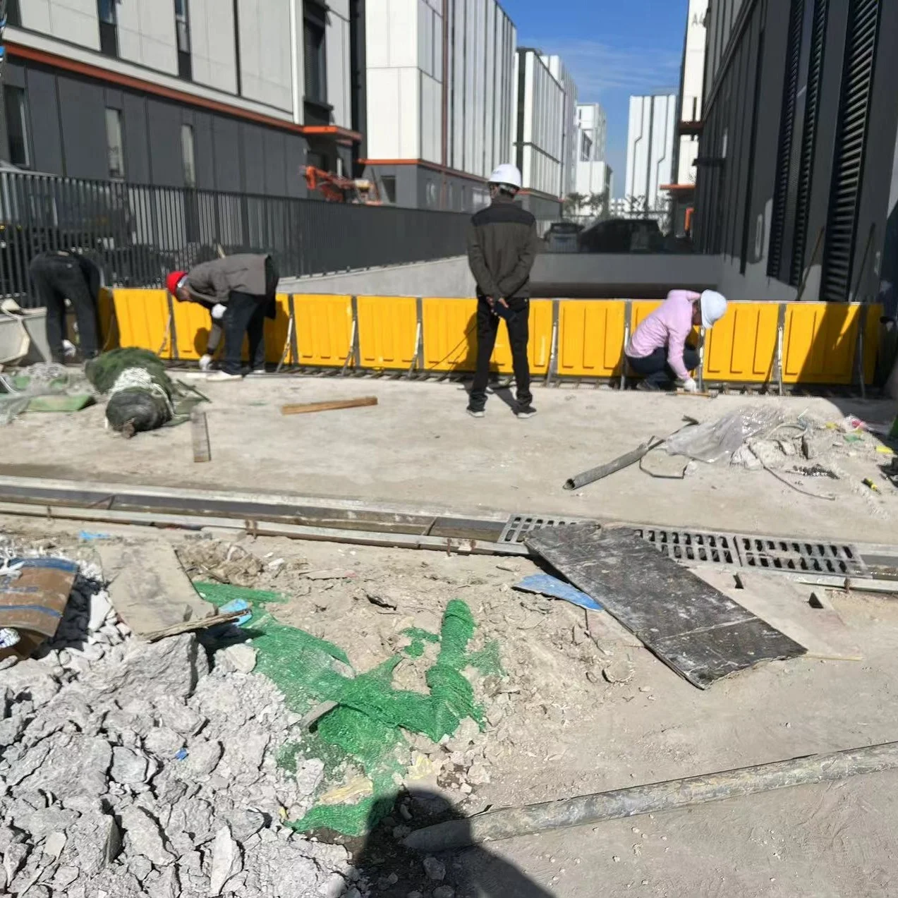 Automatic Flood Barrier Hydrodynamic Flood Gate Underground Garage Water Retaining Wall