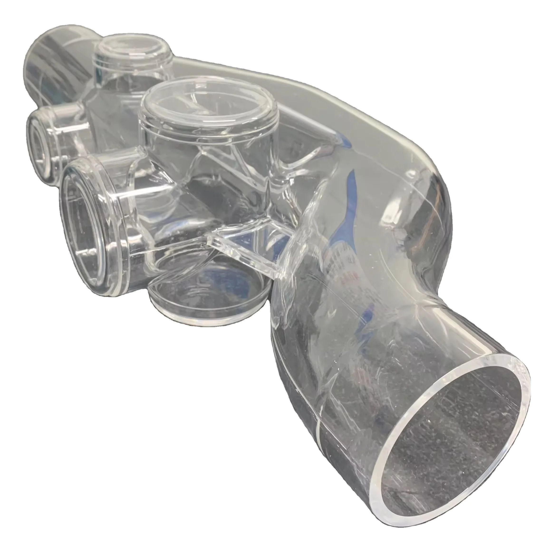 KAIAO Transparent Plastic The Pipeline Parts Appliances Soft Glue Rubber Silicone Template Cooling Molding HEI-CAST UL94-V0