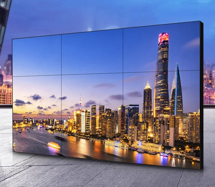 50 55 inch super slim splicing LCD Video wall display screen