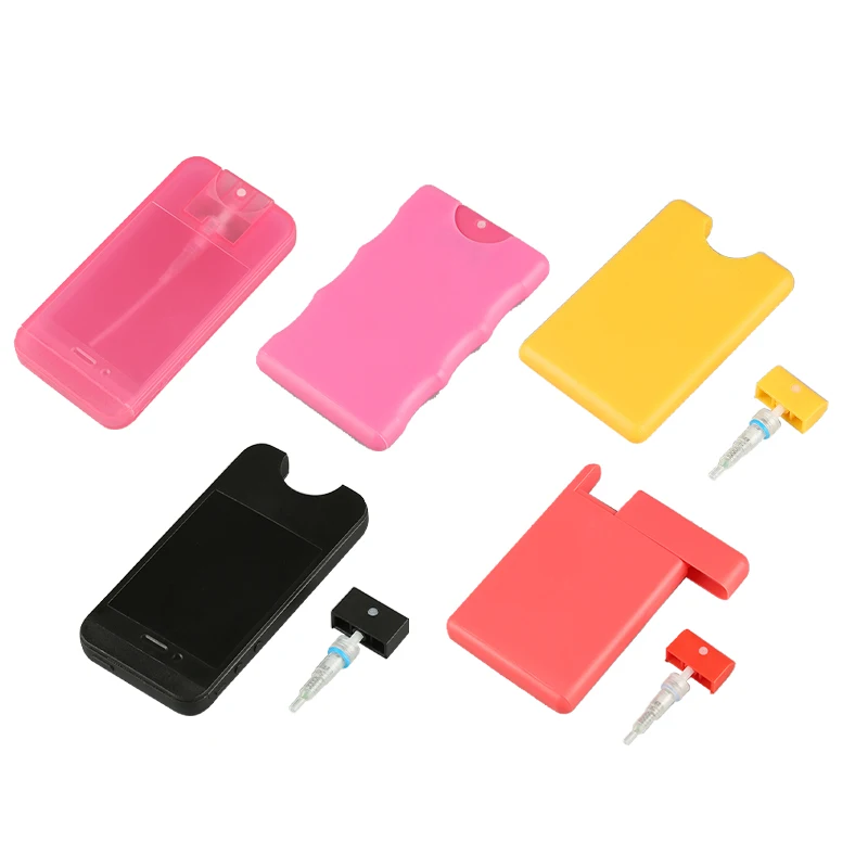 Новый Тип Портативная Форма карты спрей для рук sanitzer распыление спирта 20 мл карманная карта спрей бутылка