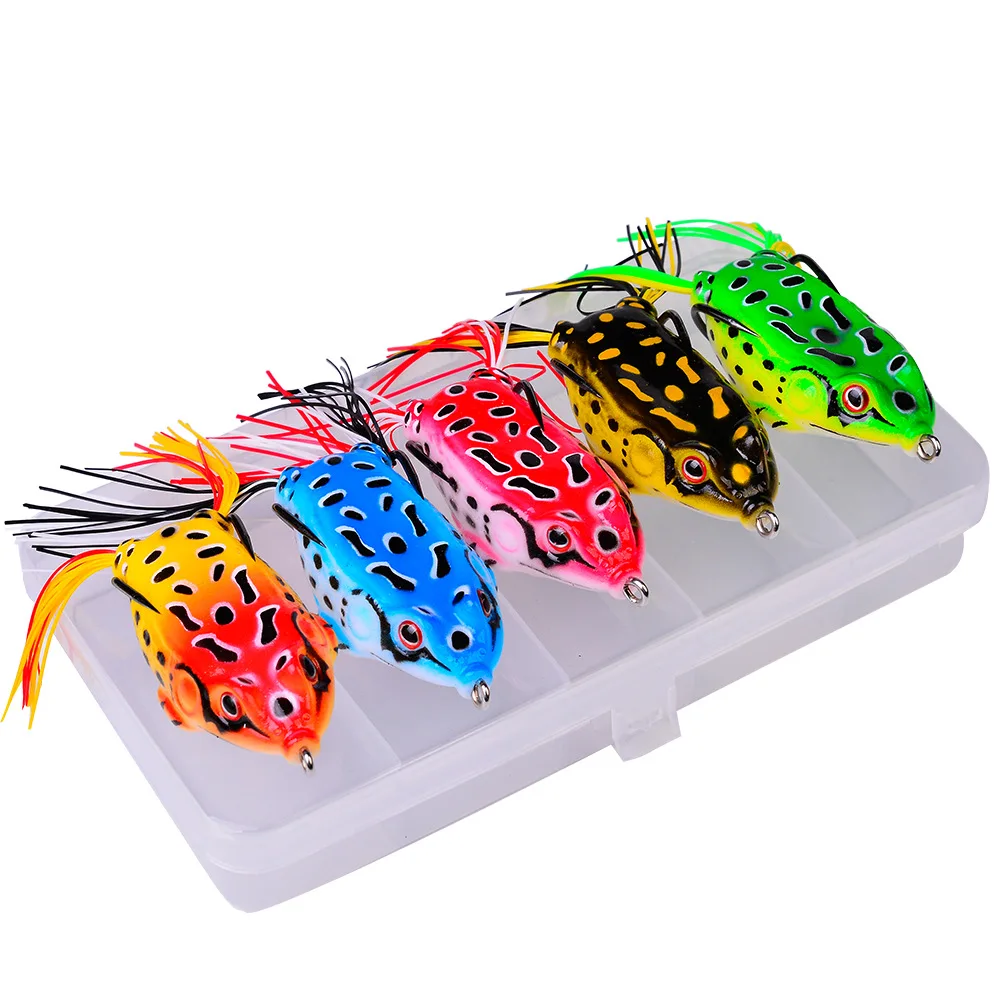 Topwater Wobblers Minnow Crankbaits for Fly Fishing Artificial Insect Soft Lures Frog Fishing Lures