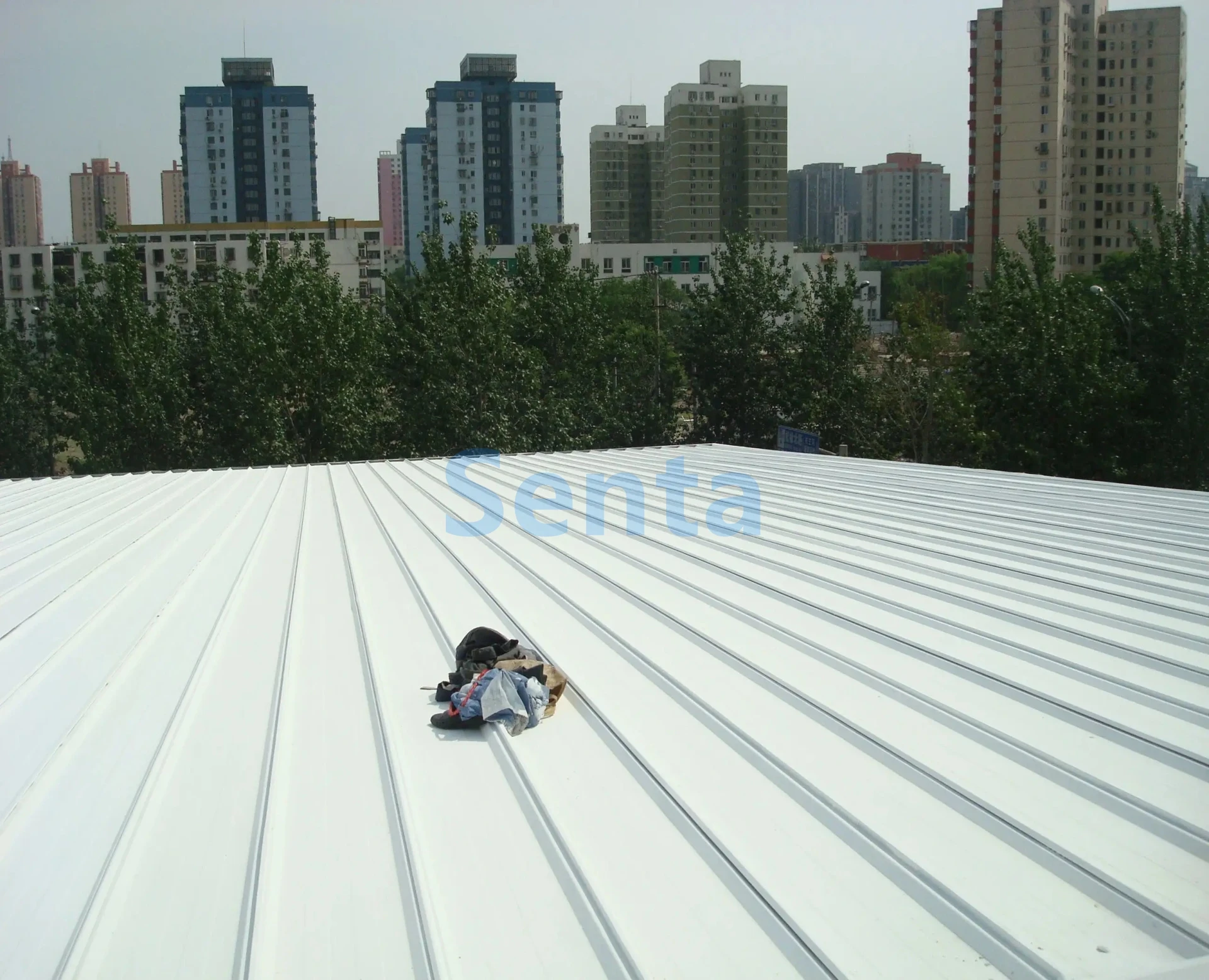 STY-E67-10 Senta For concrete or metal roofs heat solar reflectivity paint cool roof coating