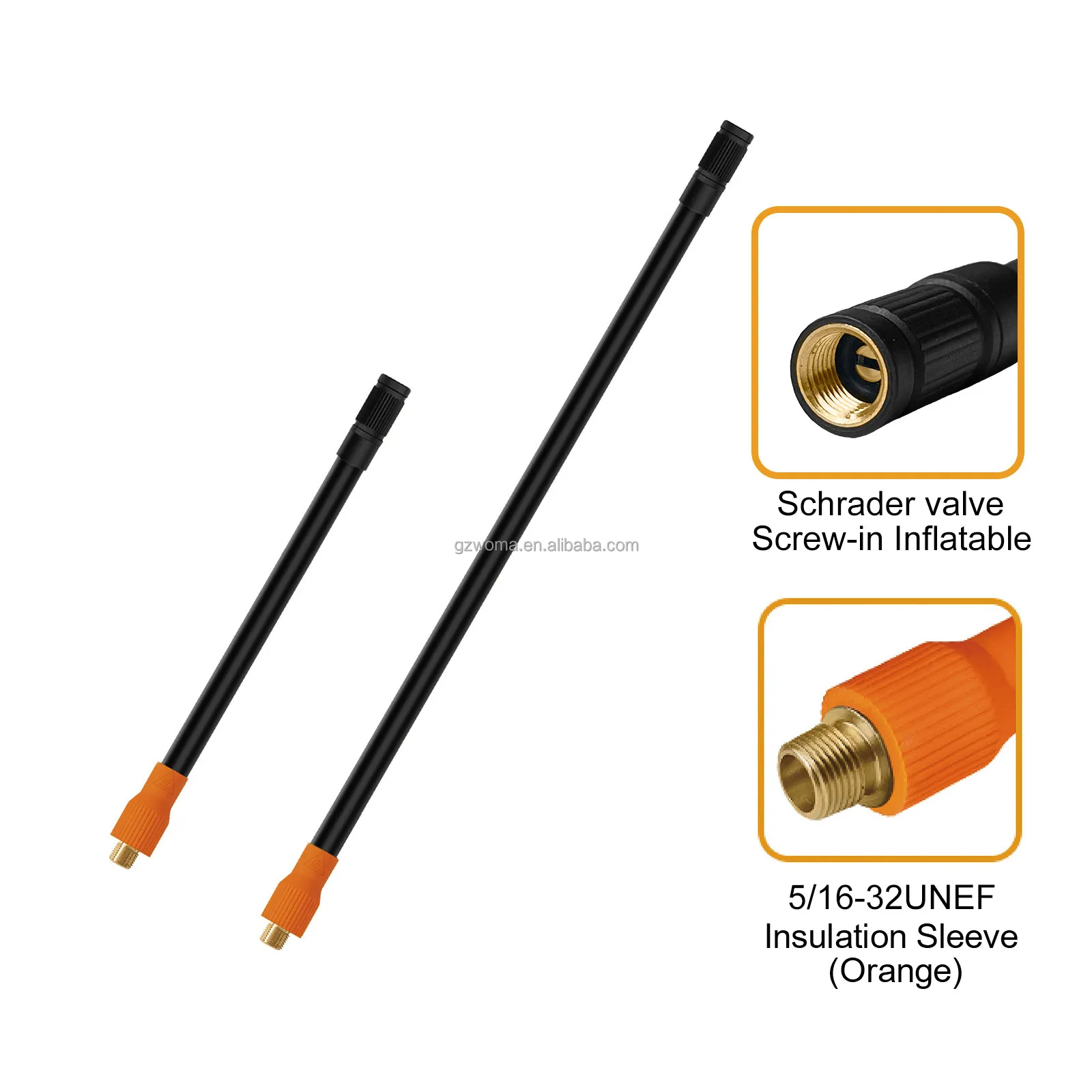 Большое предложение гибкий и долговечный резиновый шланг высокого давления 50 см для шин