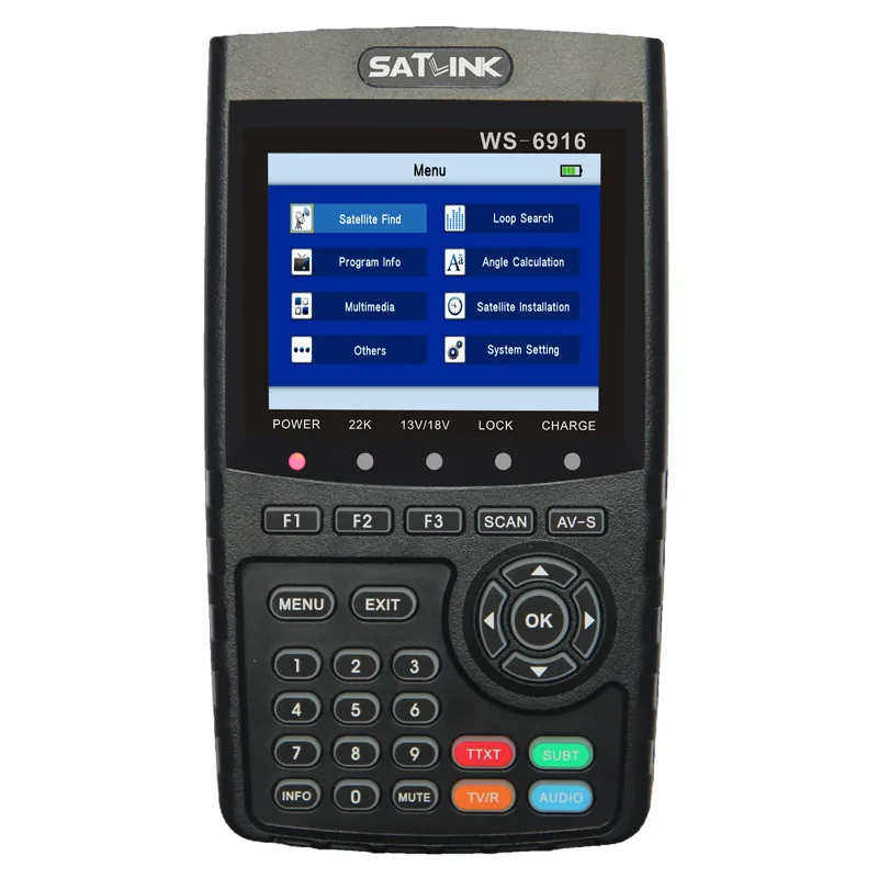 SATLINK WS-6916 DVB-S Цифровой спутниковый Finder метр