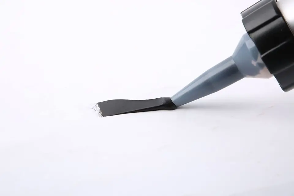 Black polyurethane sealant repair car glass waterproof pu sealant 600ml