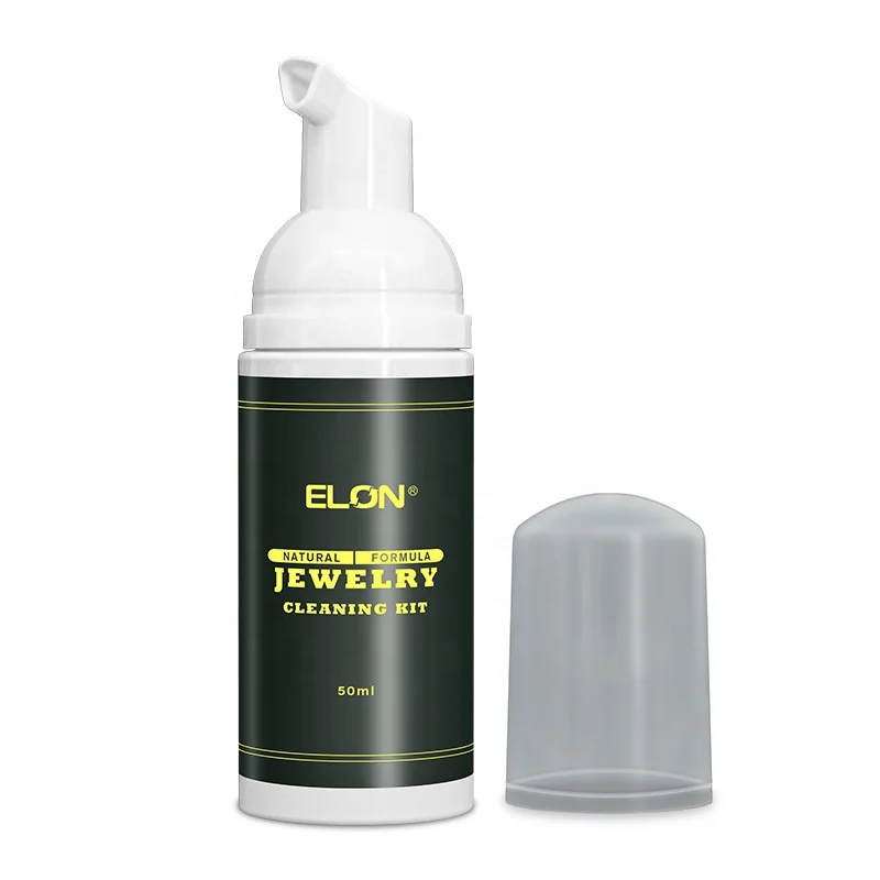Wholesale 100% Natural 50ml jewelry cleaning kit for luxury silver pearl diamond Gem jewelry watch cleaner kit