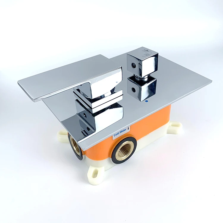 faucet factory luxury wall mount shower faucets hotel Bathroom concealed shower mixer valve