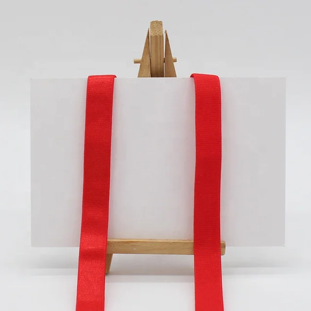 High quality 15mm shiny bra elastic band