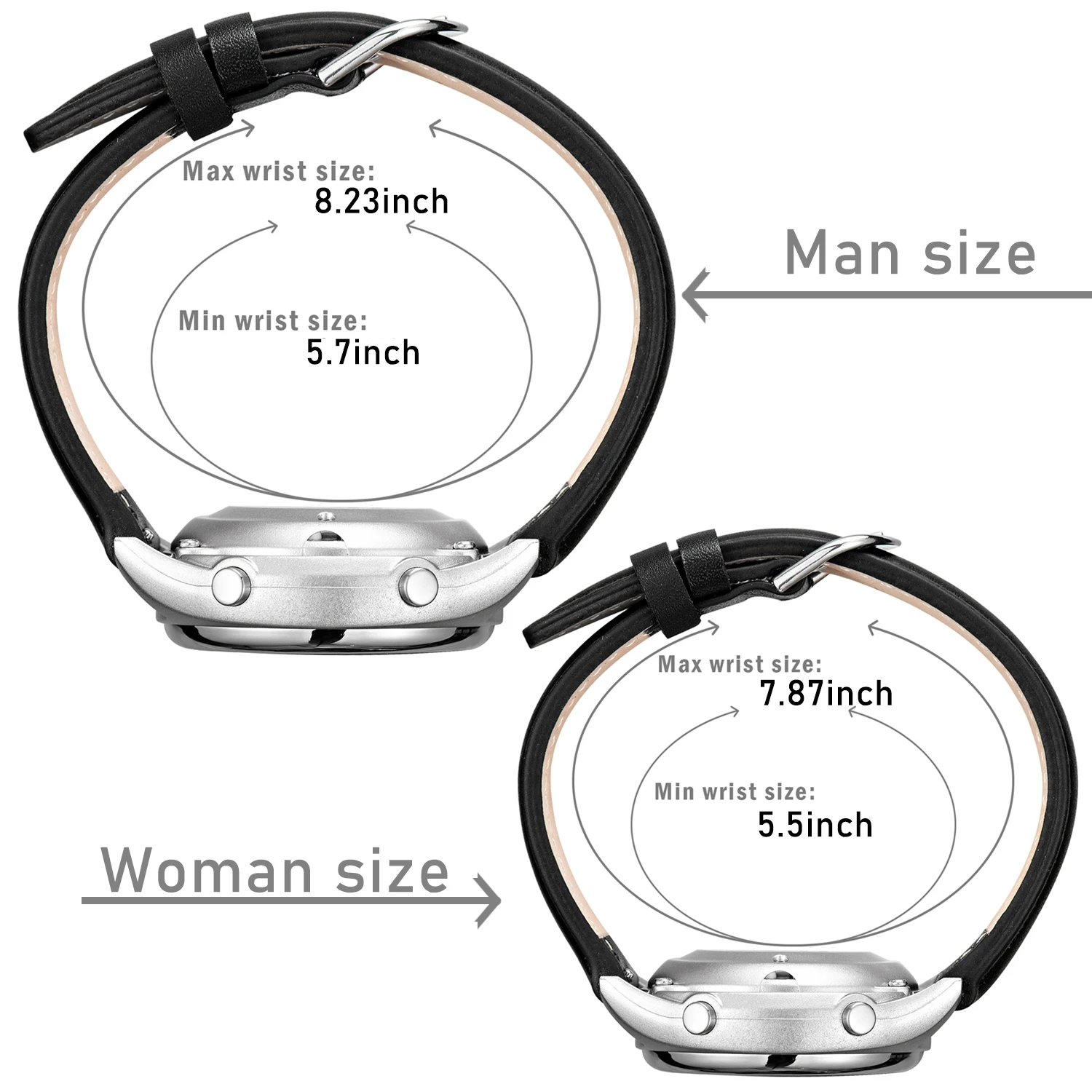 Hearkent  UK or US Atomic Talking Watch for blind or elder people  loud and clear man voice talking watch for women lady kids