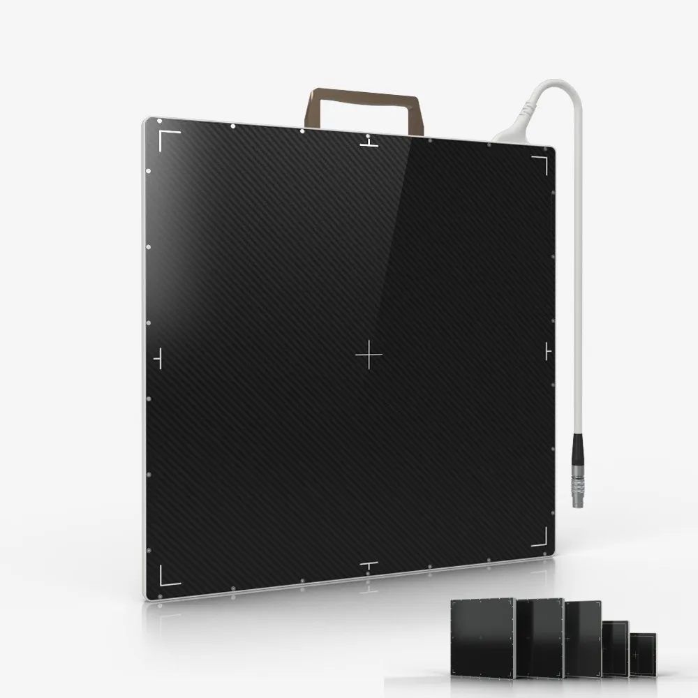 17*17 Digital Wired X-ray Flat Panel X ray Detector for Vet Human Use With Software