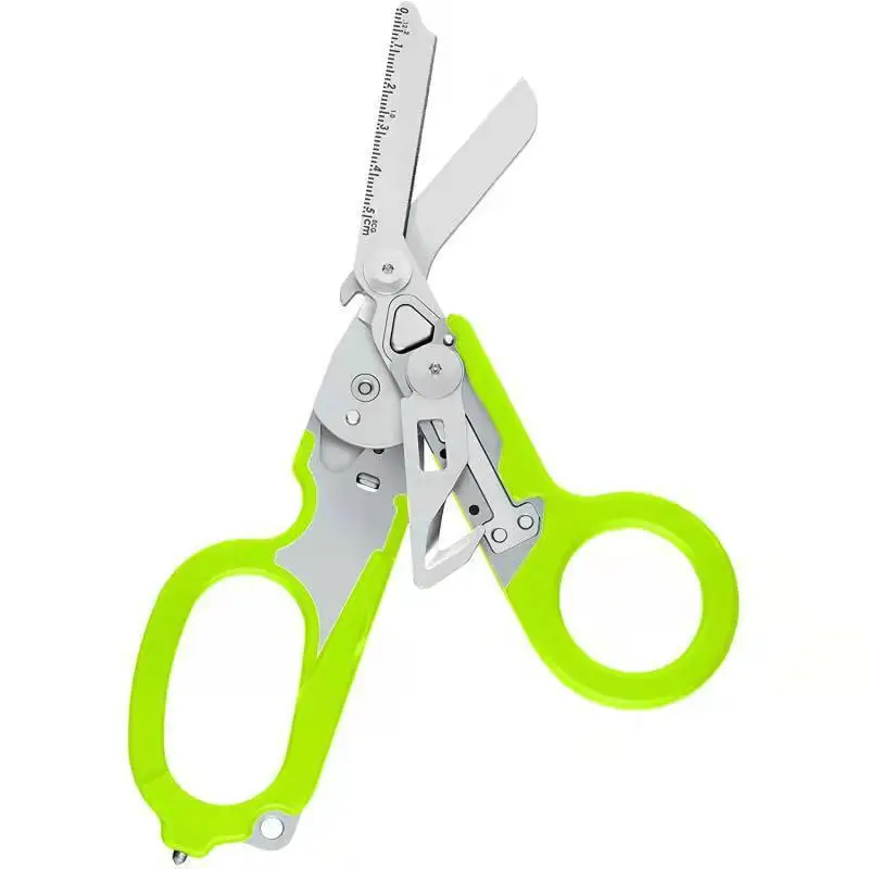 New Upgrade Trauma Shears Locking Mechanism HOLSTER handle Glow Version Black Sheaths First Aid Emergency Scissors
