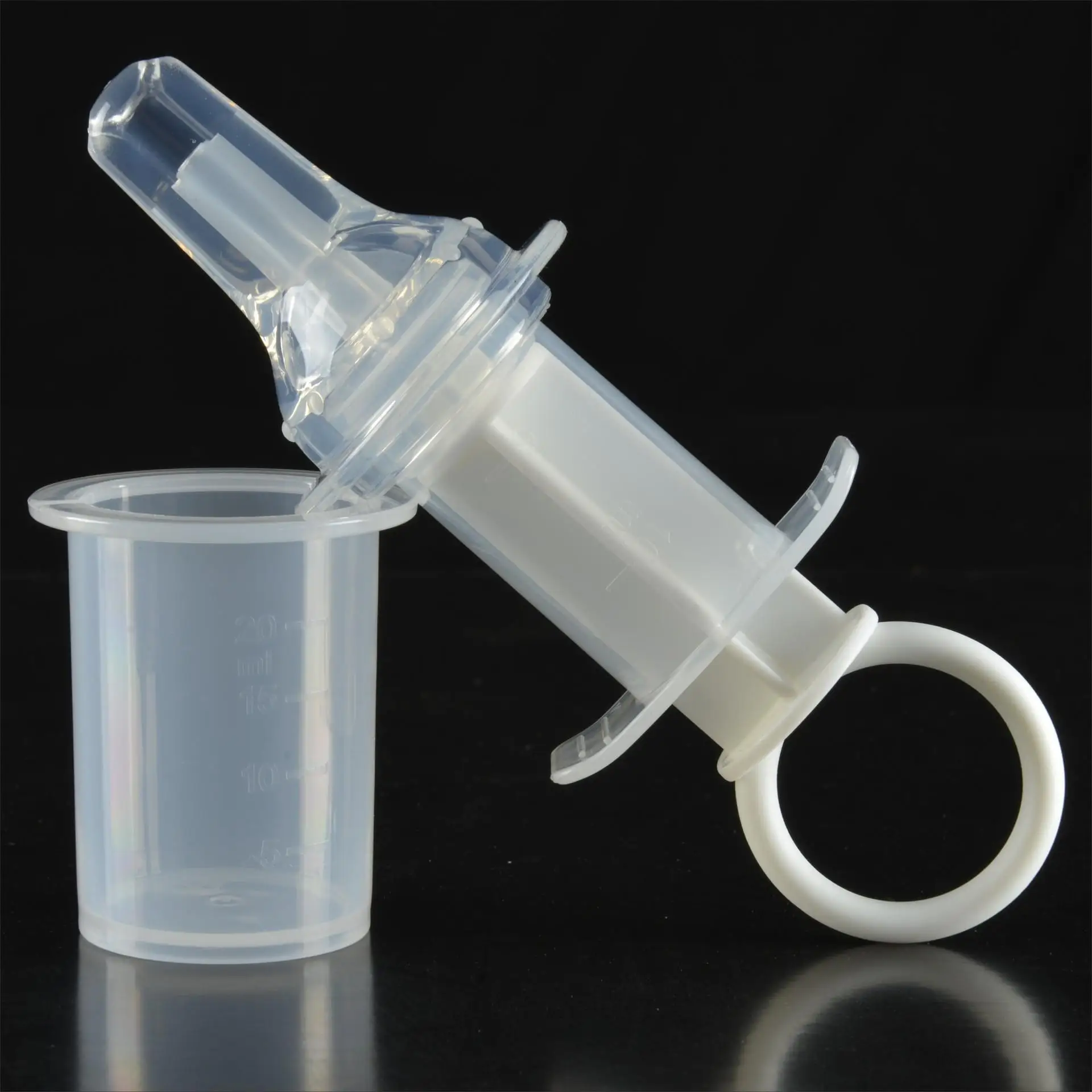 New Baby Products Safety Clear Scale Silicone Baby Medicine Feeder Making Medicine Nipple