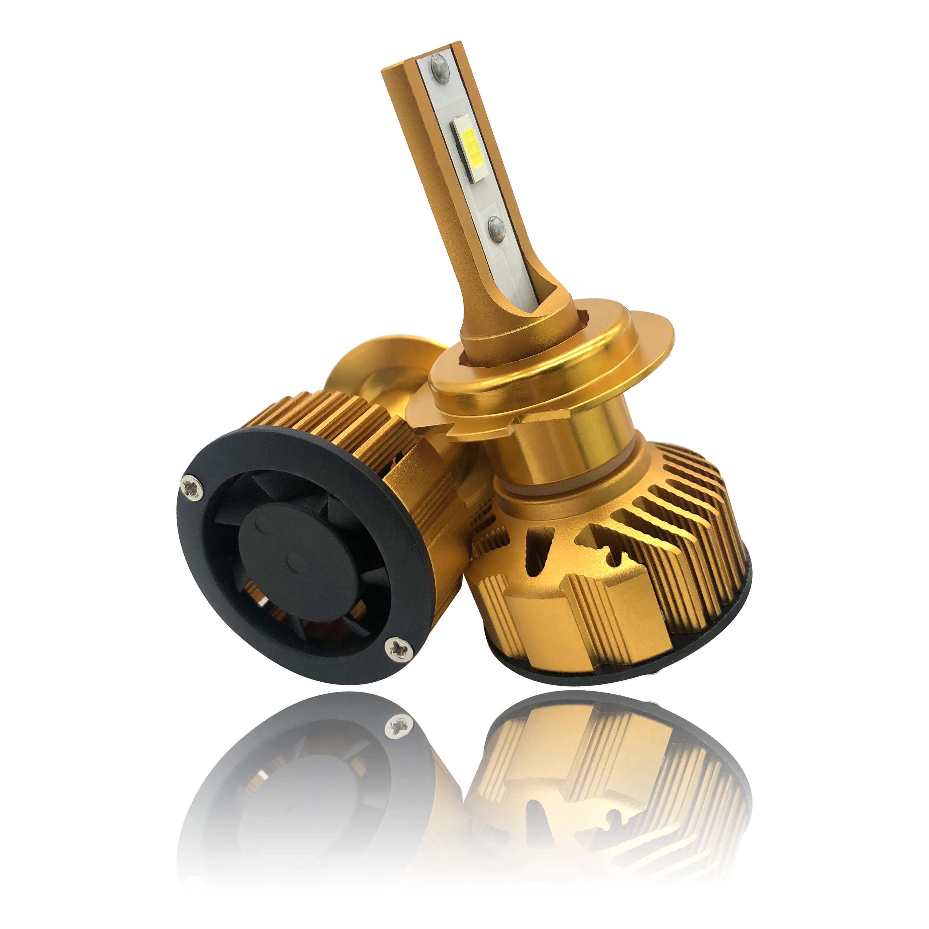 
 Автомобильные светодиодные лампы KF12 для фар малого размера, автомобильные системы освещения H7, 56 Вт, 7000 лм, светодиодное автомобильное освещение для дальнего и ближнего освещения автомобиля  