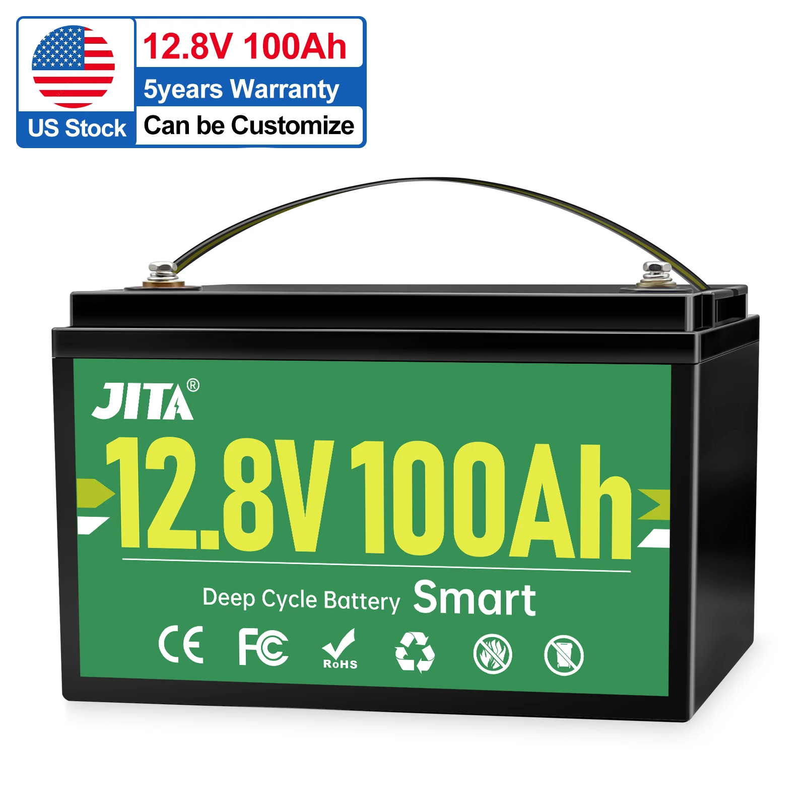 Литиевая батарея 12 8 В для кемпинга